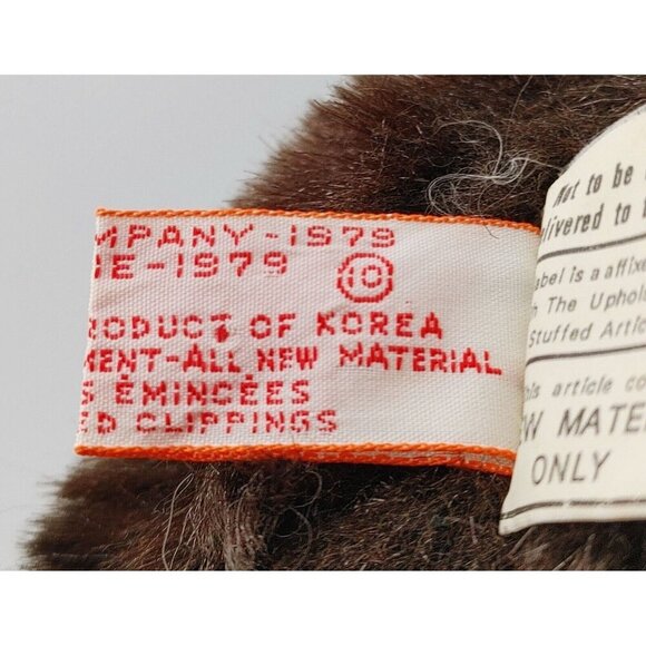 Vintage Dakin Monkey 18" Brown Plush Chimp Gorilla Toy Stuffed Animal Ape 1979 - Picture 5 of 5